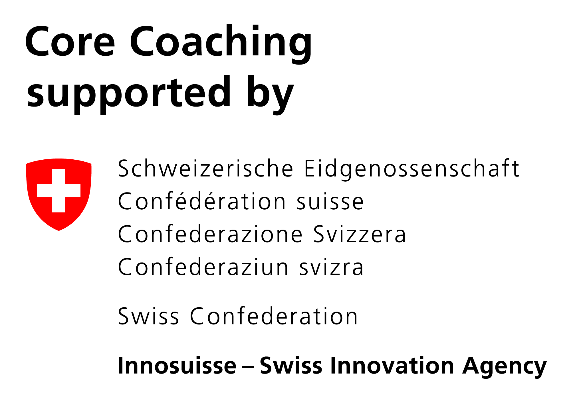 Core Coaching Support by Innosuisse